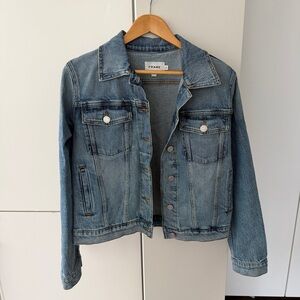Frame Denim Women's Light Blue Jean Jacket
